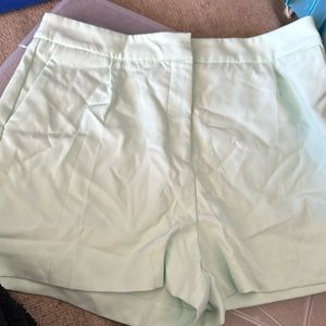 Mint/blue shorts ! Spring!